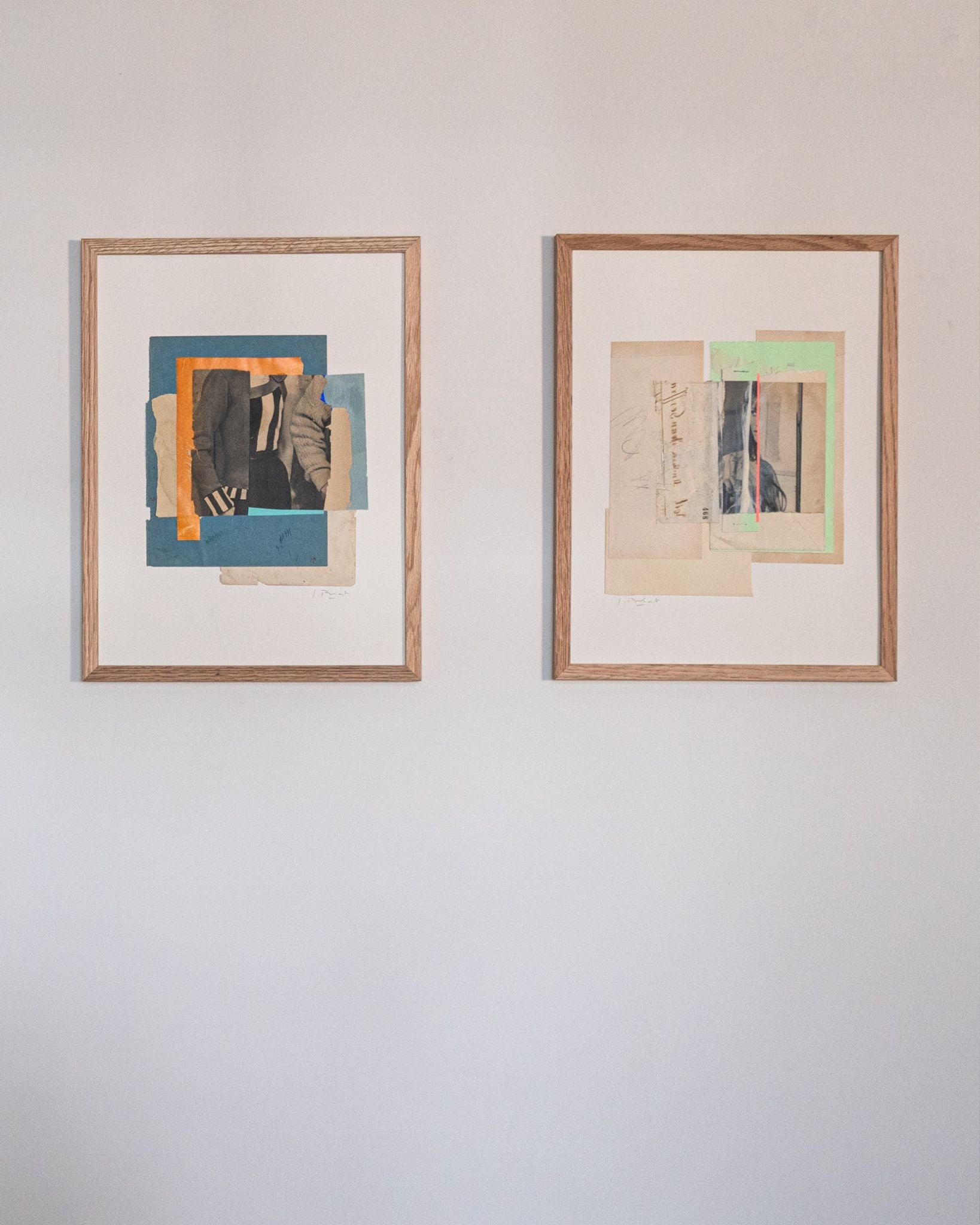 Thin line, collage par Laurence Briat