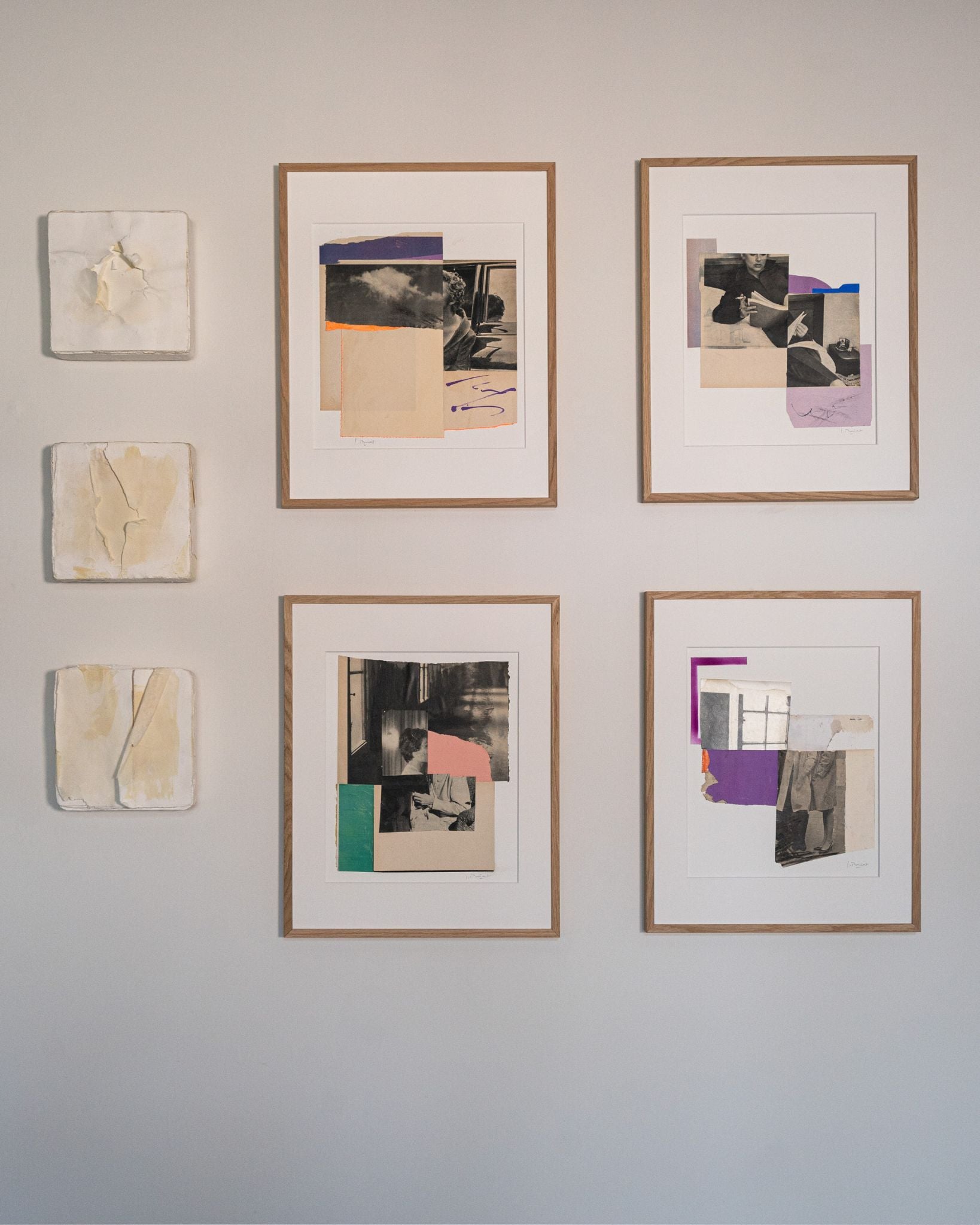 Presage, collage par Laurence Briat