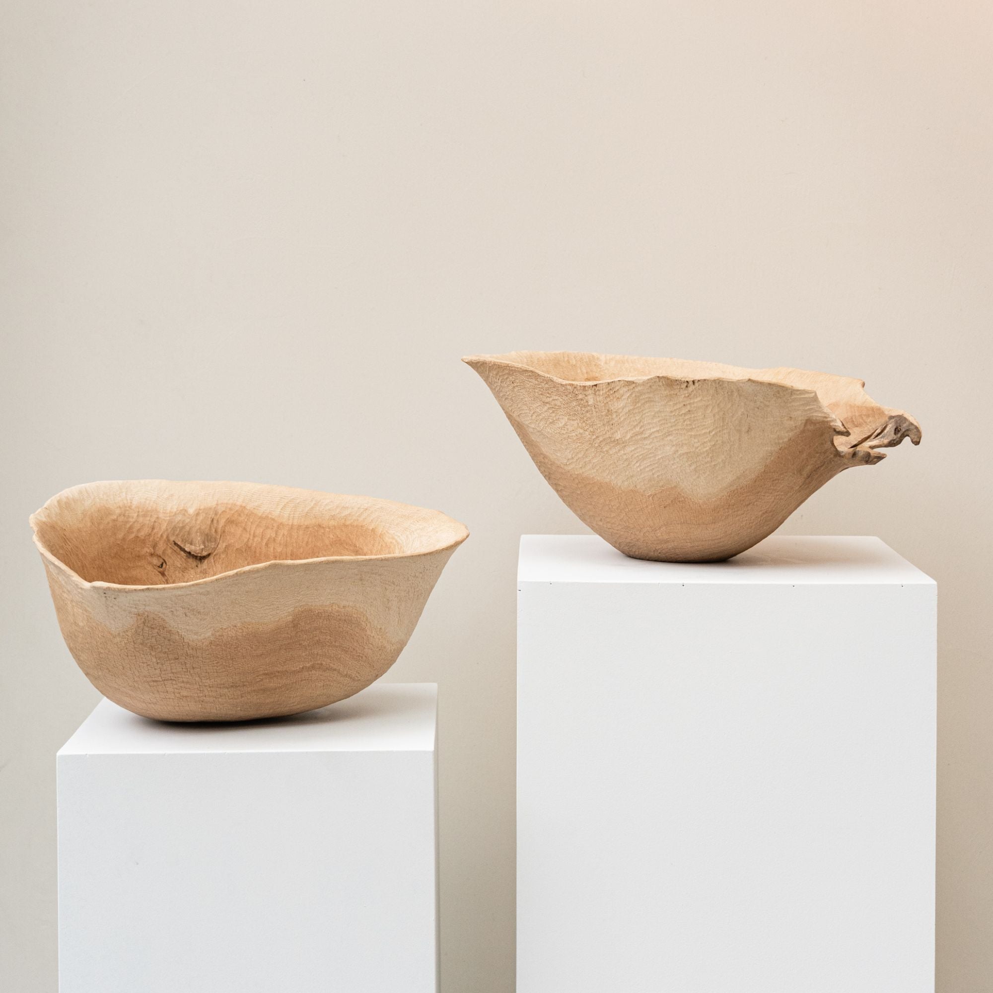 Bol en chêne #1, sculpture par Jamie Gaunt