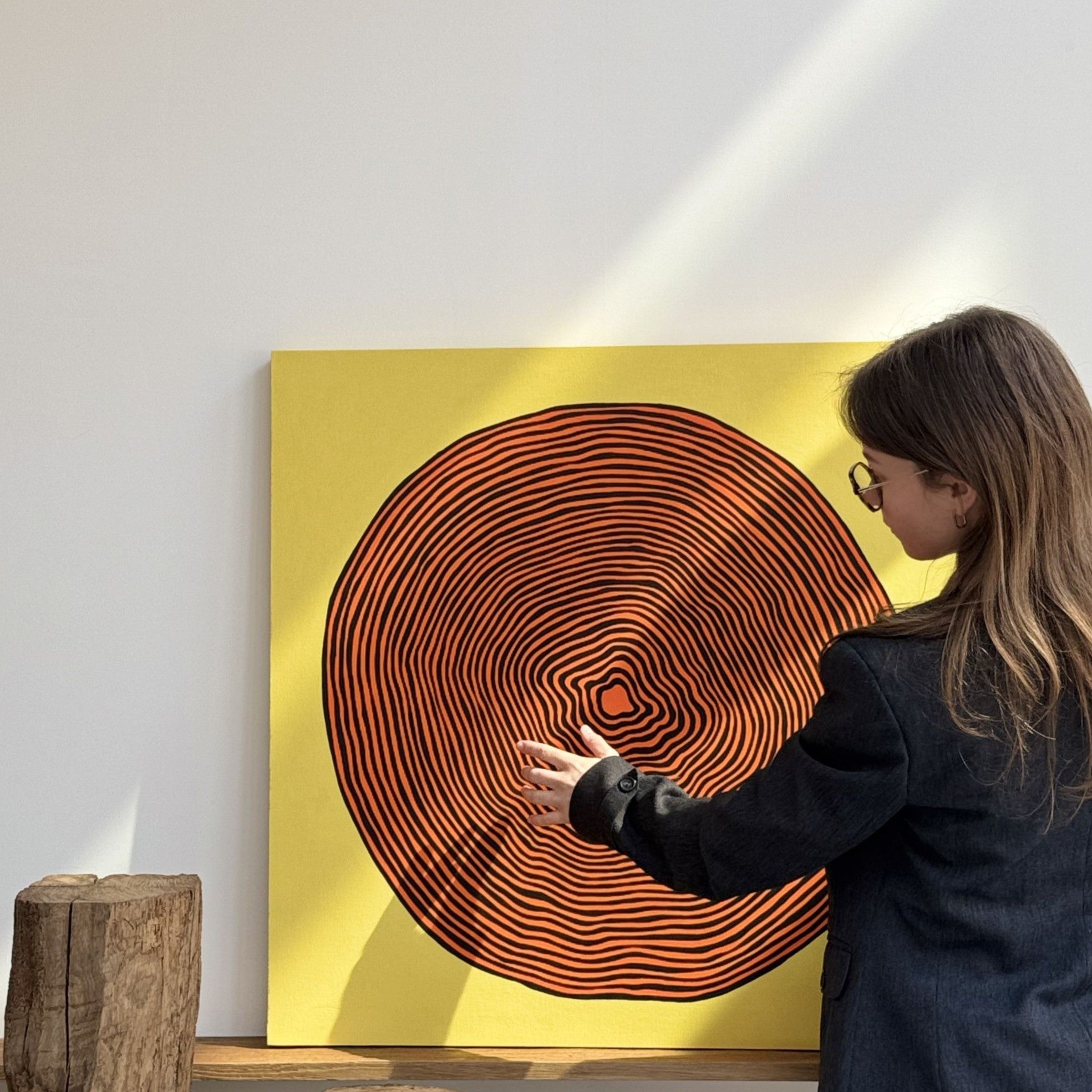 fabio fontana-goslab, peinture haiku9 ambiance