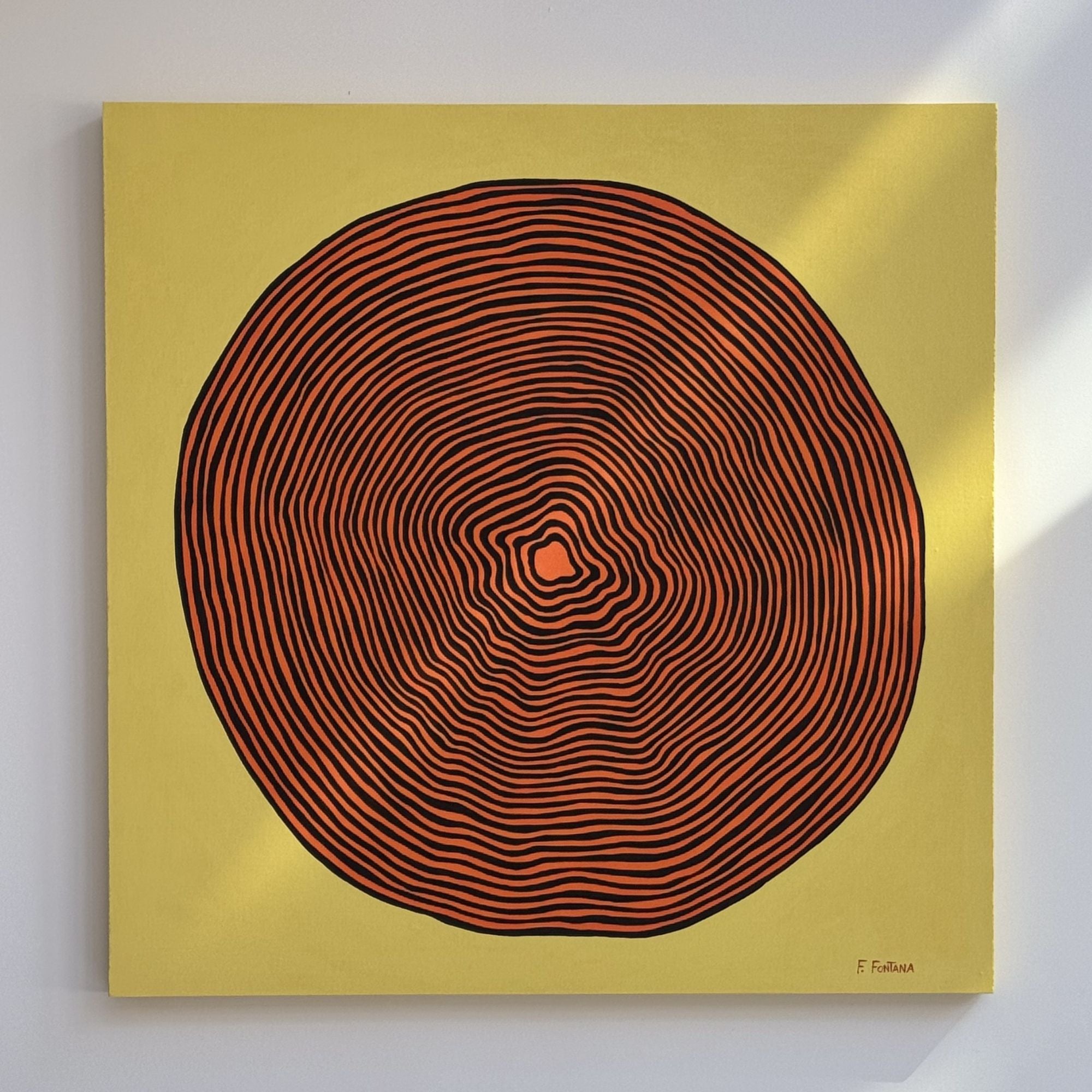 fabio fontana-goslab, peinture haiku9 