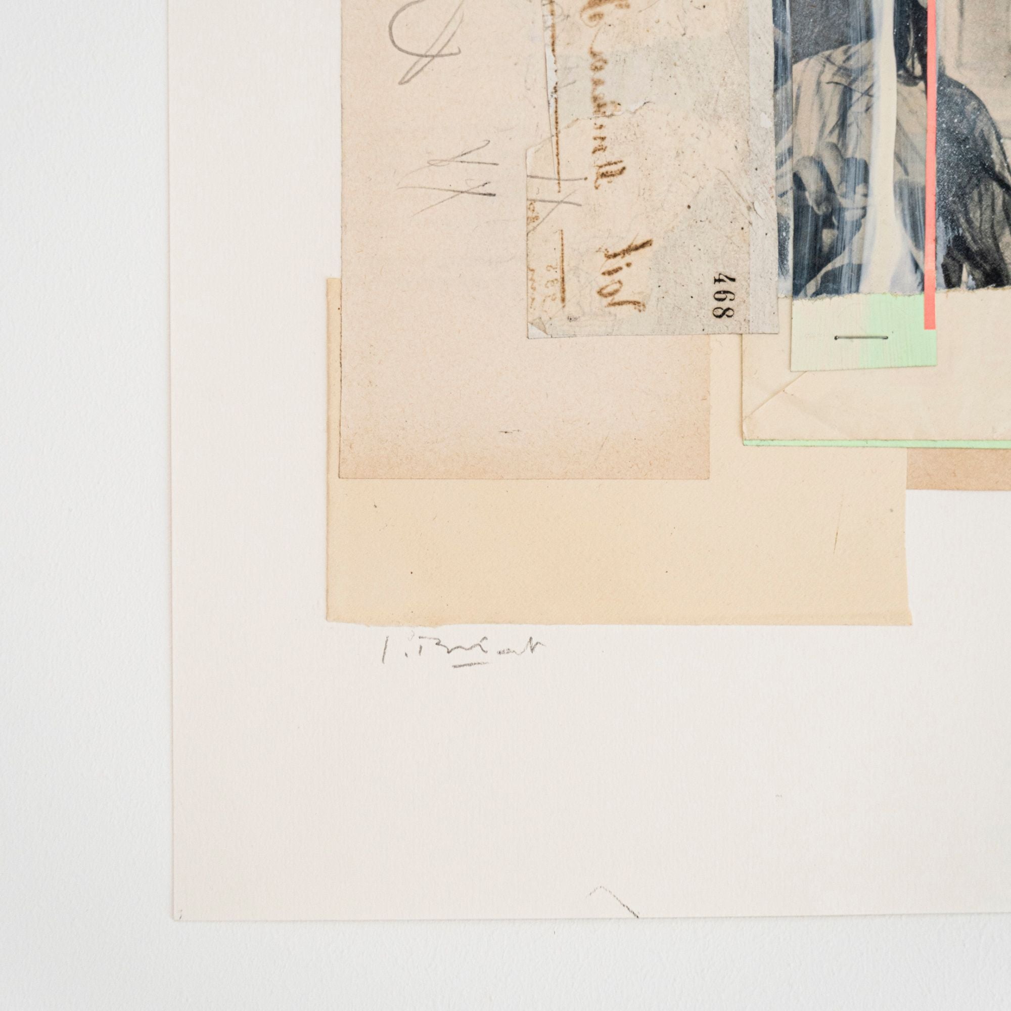 Thin line, collage par Laurence Briat