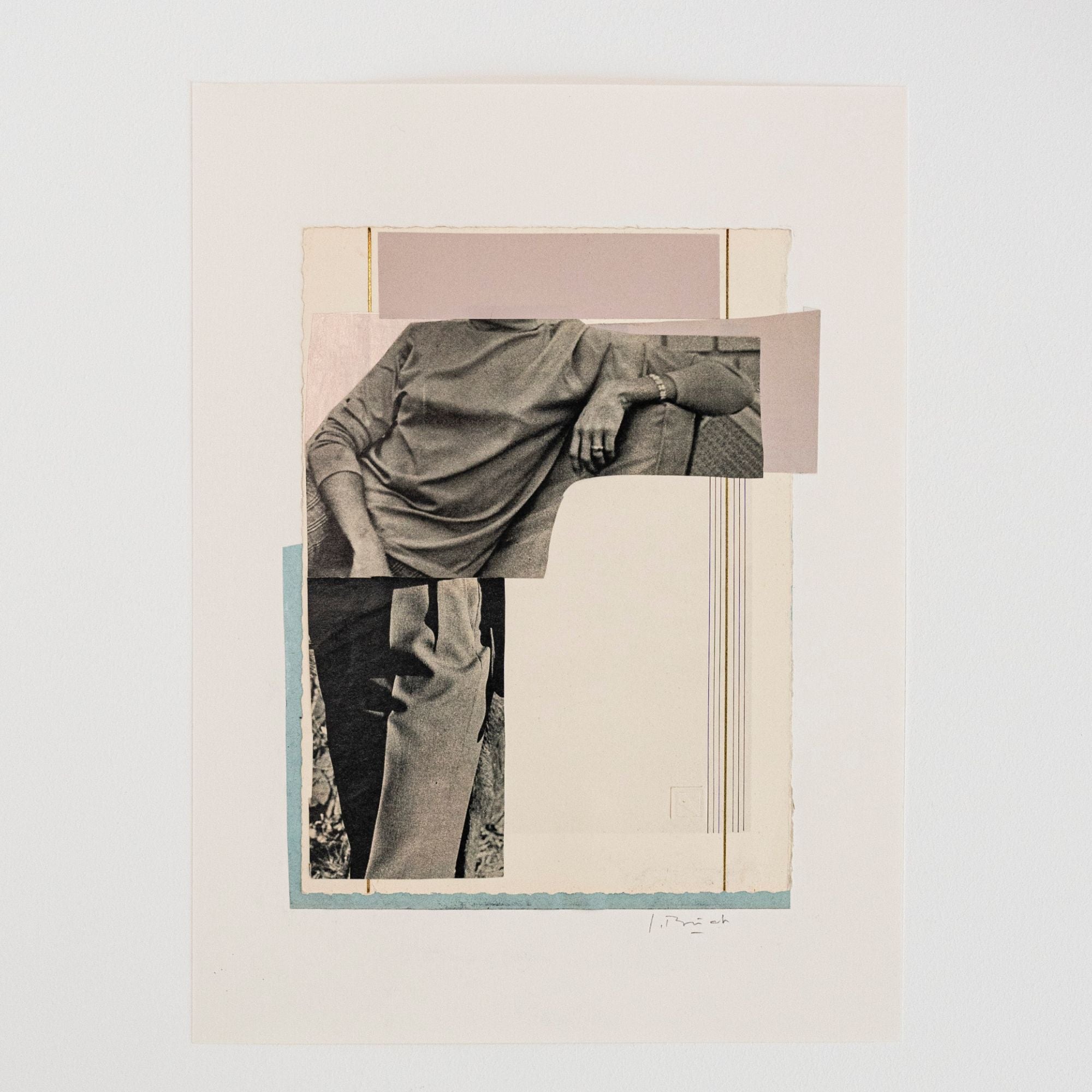 Flanel, collage par Laurence Briat