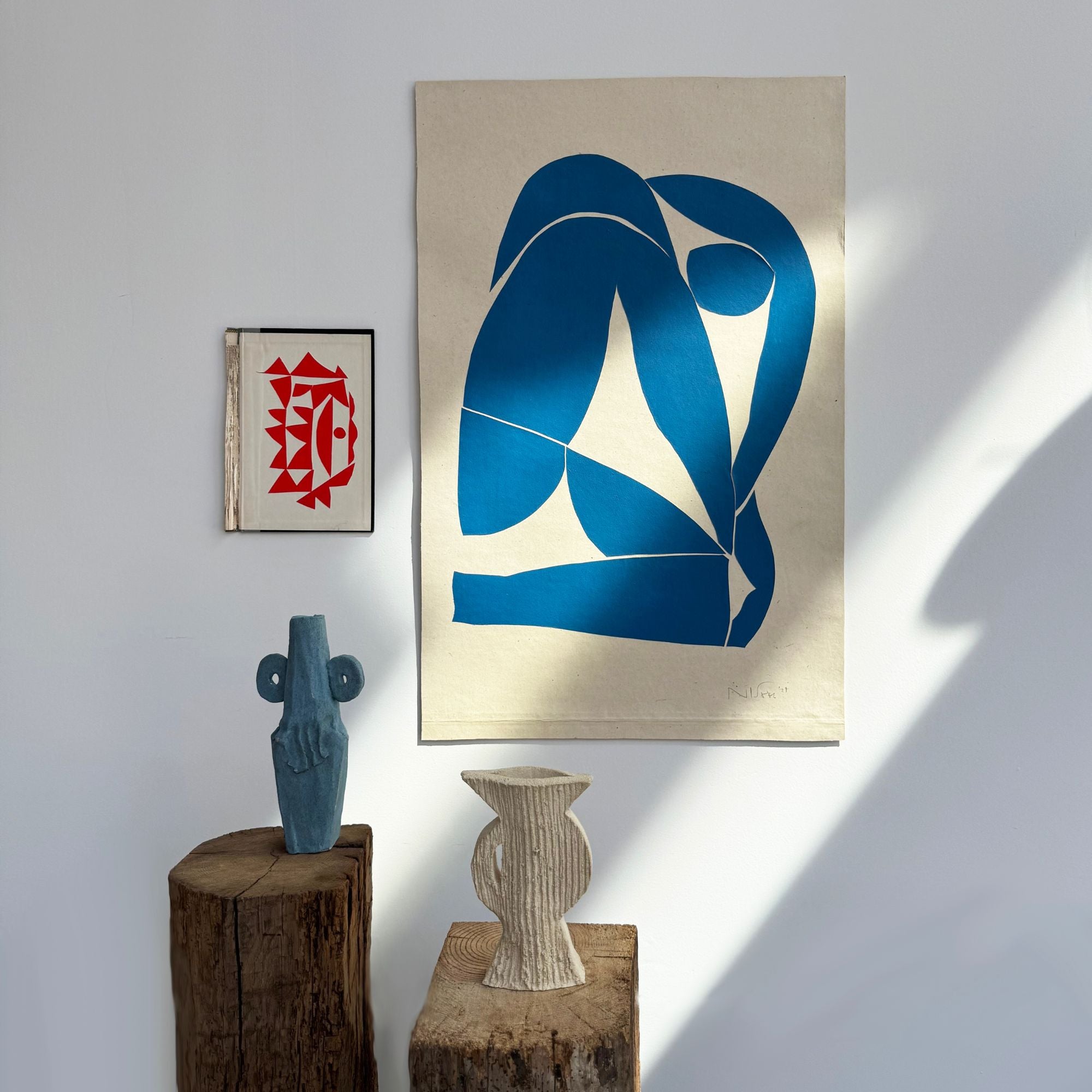 Forme XII, collage par Nathan Isaac